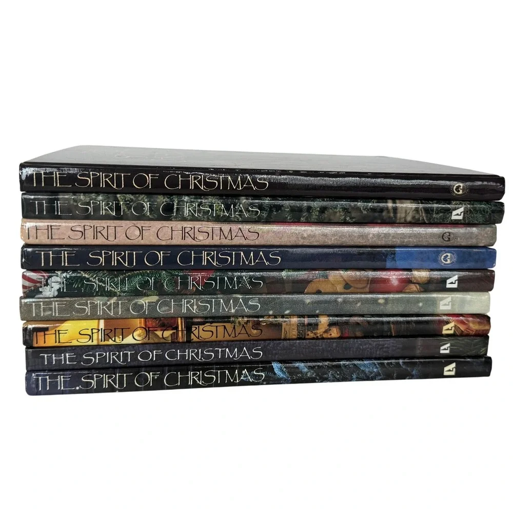 Leisure Arts The Spirit of Christmas Creative Holiday Ideas Books Set of 9 Books